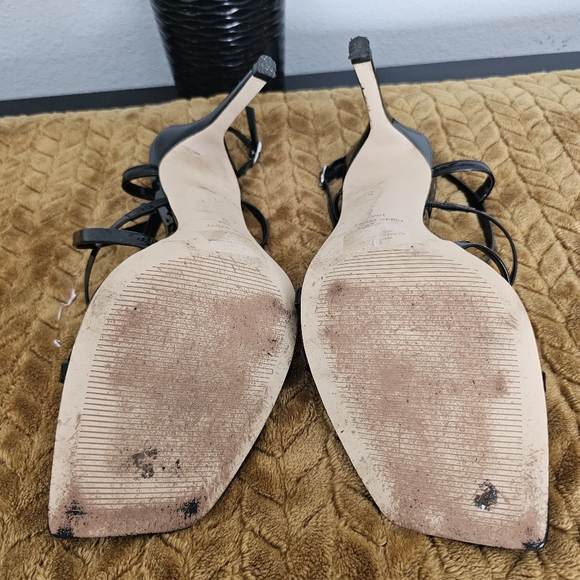 NINE WEST Black Heeled Sandal - Picture 4 of 7